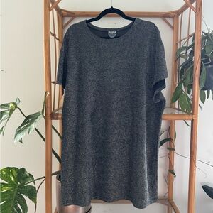 Arula Sparkly Black T-Shirt Dress – Cute & Comfy